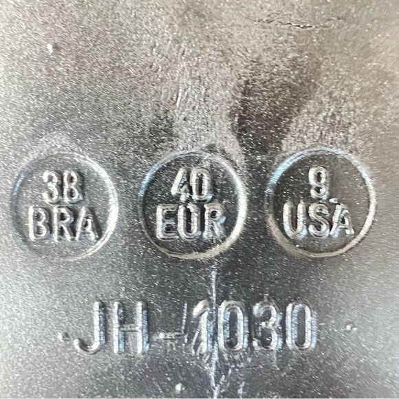 Lia Rose Gold Shimmer Bejeweled Flip Flop Thong Sandal Size 9 NWT - Picture 11 of 13